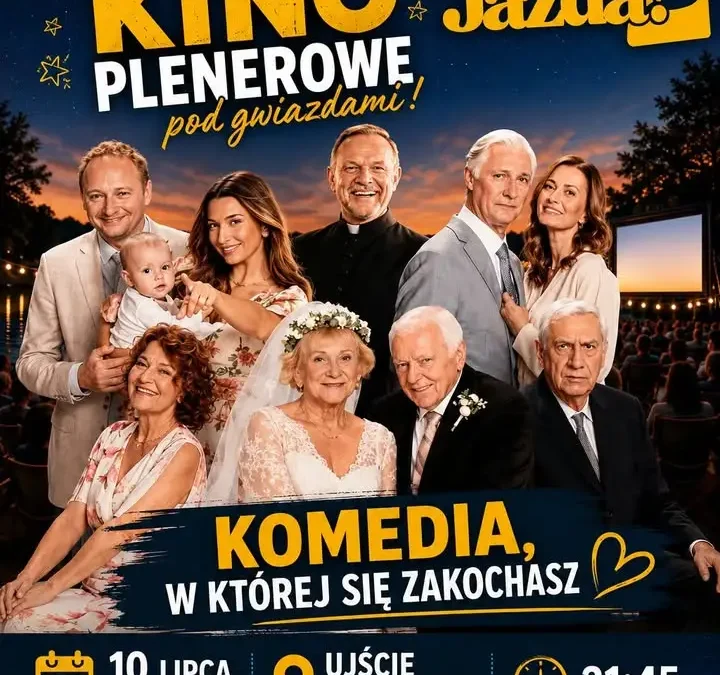 Letnie Kino Plenerowe w Ujściu: „Dalej jazda! 2” już dziś wieczorem