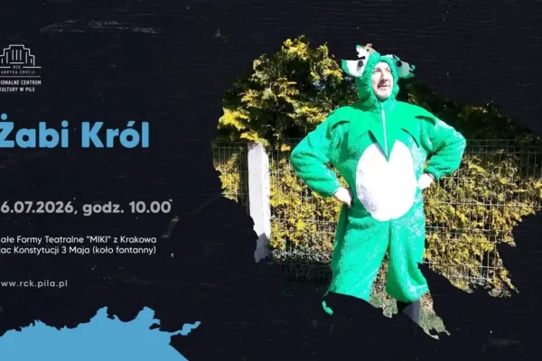 Spektakl „Żabi Król” w Pile – rodzinna bajka o sile dobrego serca