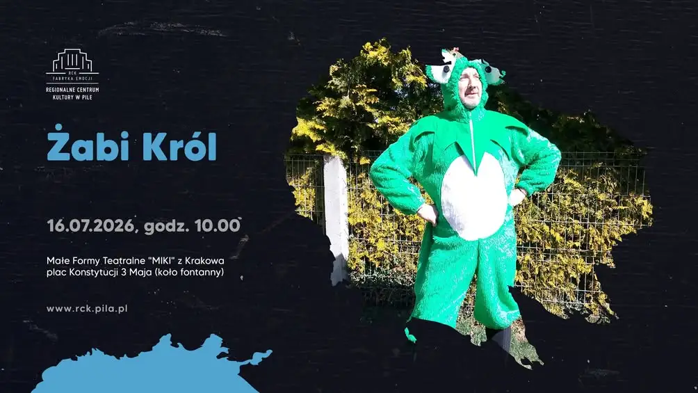 Spektakl „Żabi Król” w Pile – rodzinna bajka o sile dobrego serca