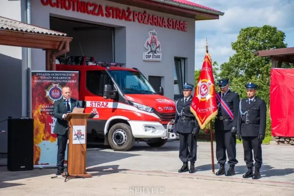 80-lecie OSP Stare i nadanie sztandaru – uroczystość w gminie Wysoka