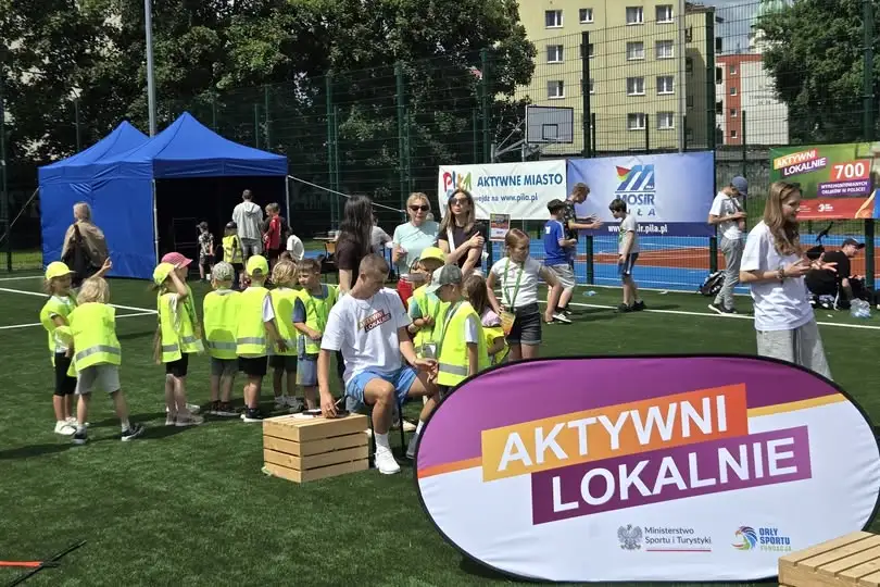 Ponad 1,5 mln zł na sport w Pile – otwarcie Orlika i nowe dofinansowania
