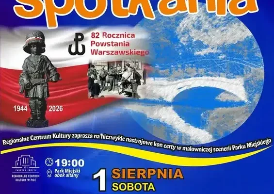 Koncert w Parku Miejskim z okazji 82. rocznicy Powstania Warszawskiego