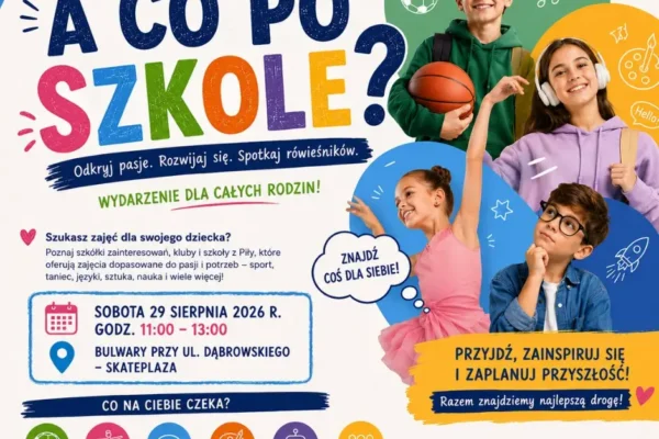 Piła: Piknik zajęć pozalekcyjnych na bulwarach – zapisy do 7 sierpnia