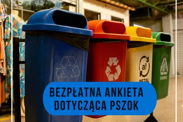Badanie PSZOK – mieszkańcy mogą wypełnić anonimową ankietę