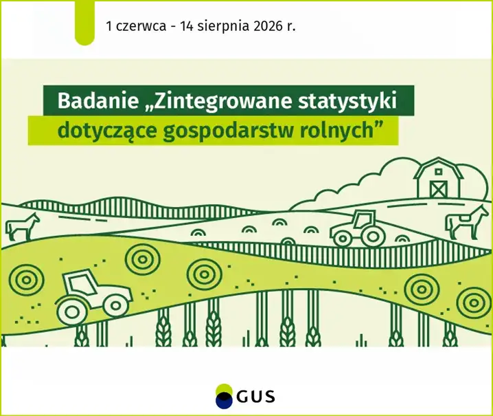 GUS rozpoczyna badanie rolne na terenie gminy Miasteczko Krajeńskie