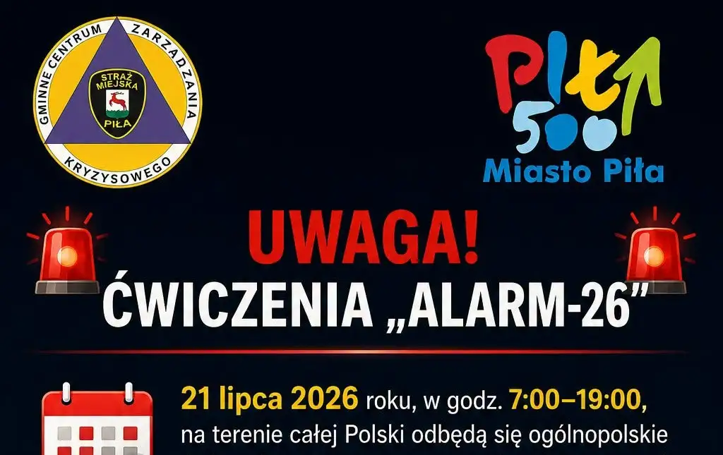 Ogólnopolskie ćwiczenia ostrzegania i alarmowania – syreny zawyją w całym kraju