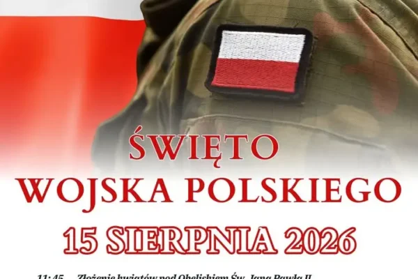 Święto Wojska Polskiego w Krajence – program obchodów 15 sierpnia
