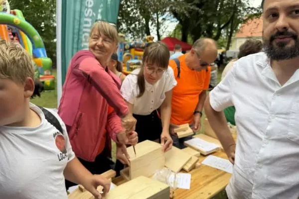 100 domków lęgowych dla ptaków – ekologiczne warsztaty w Krajence