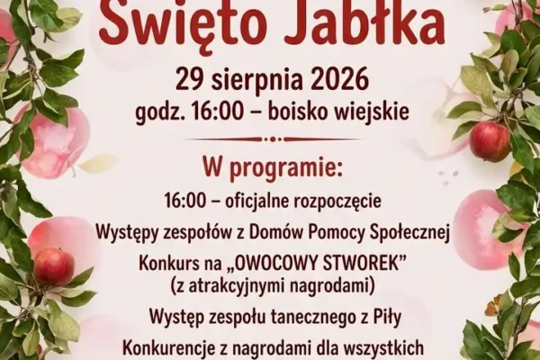 Święto Jabłka w Witrogoszczy Osadzie – dziś od 16:00 na boisku wiejskim