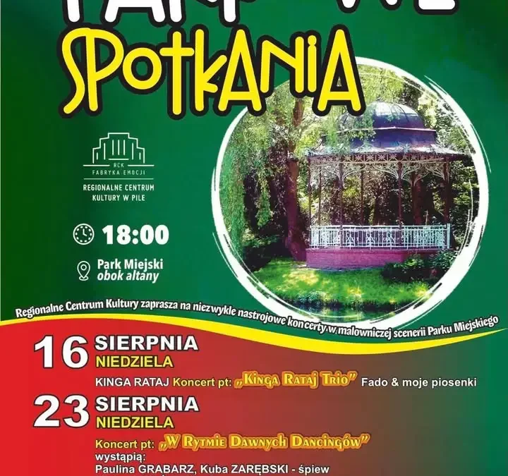 Parkowe Spotkania w Pile: Niedziela w rytmie dawnych dancingów