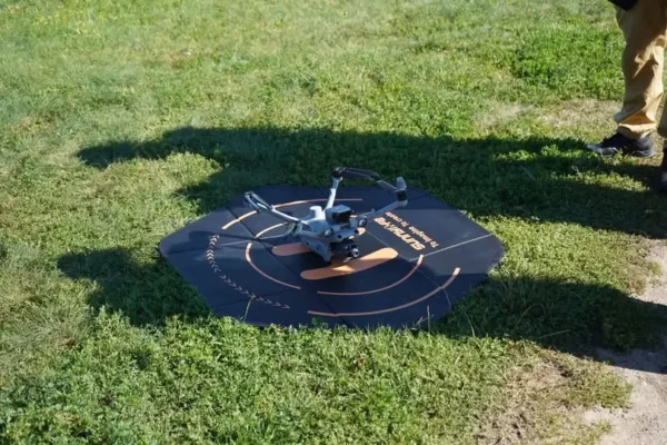 Strażacy z Piły ćwiczyli z dronami nad Zalewem Koszyckim