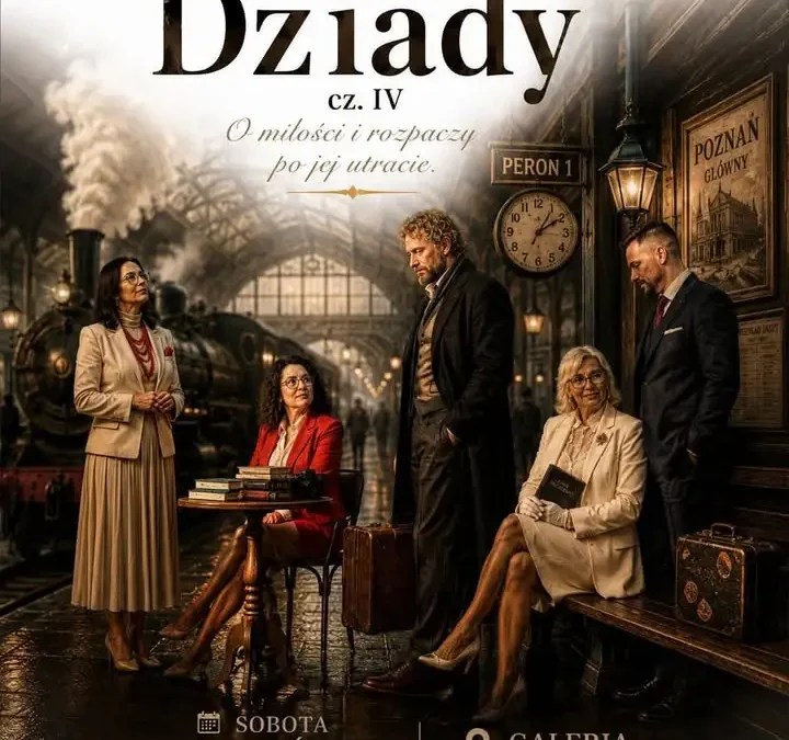 Narodowe Czytanie 2026 w Ujściu: Dziady Mickiewicza z teatrem RZART