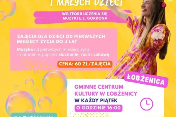 Zajęcia Gordonowskie dla maluszków w GCK Łobżenica – start 11 września