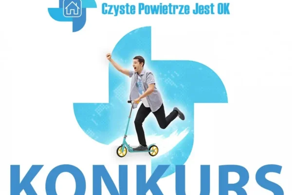 Konkurs Czyste Powietrze: wygraj elektryczną hulajnogę, dzieląc się swoją historią