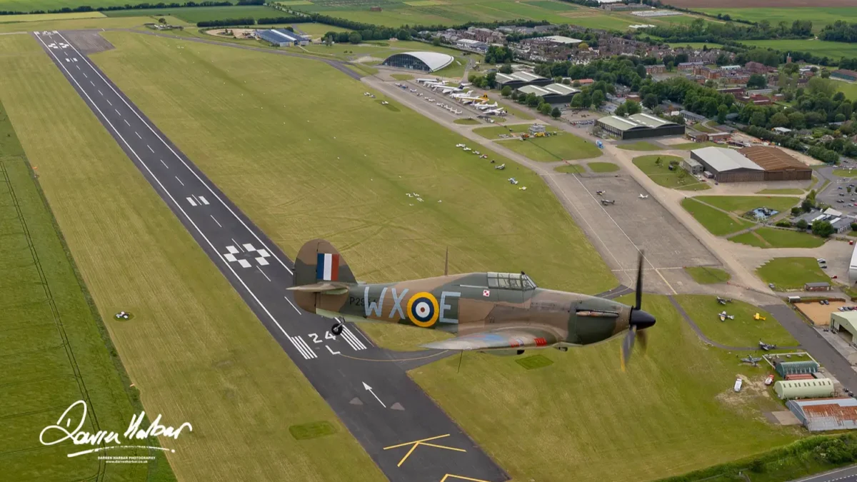 Legendarny Hawker Hurricane wyląduje w Pile! Weekend pełen atrakcji
