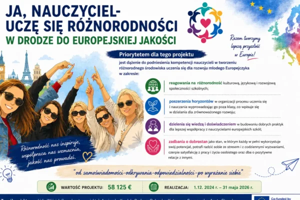 Erasmus+ w pilskiej „Dwójce”: nauczyciele podnoszą kwalifikacje w Europie