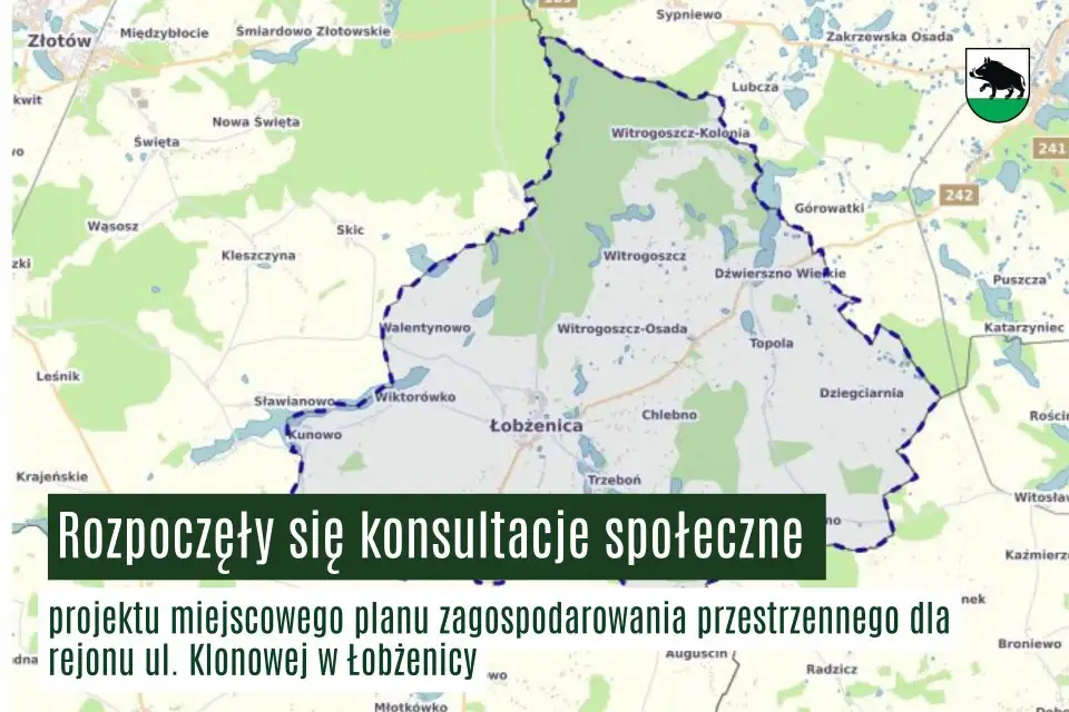 Konsultacje społeczne w Łobżenicy: plan zagospodarowania dla rejonu ul. Klonowej