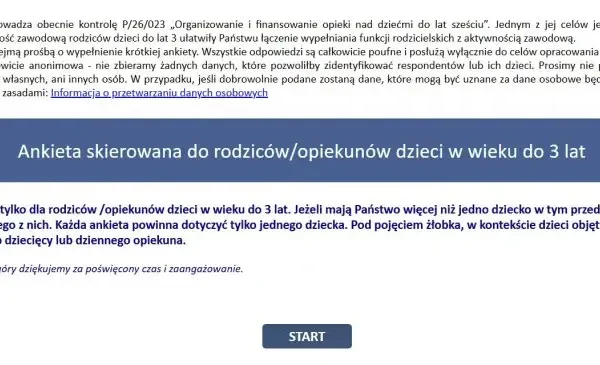 NIK pyta rodziców o program „Aktywny Rodzic” – ankieta dla rodzin dzieci do 3. roku życia
