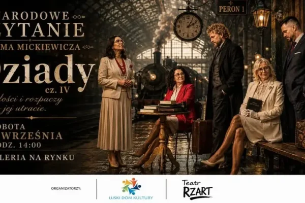 Narodowe Czytanie „Dziadów” w Galerii na Starym Rynku już w sobotę