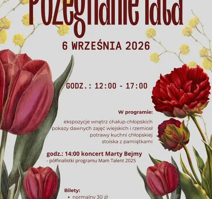 „Pożegnanie lata” w Osieku nad Notecią – festyn w skansenie już w niedzielę