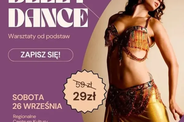 Warsztaty Belly Dance dla początkujących w Pile – już w sobotę