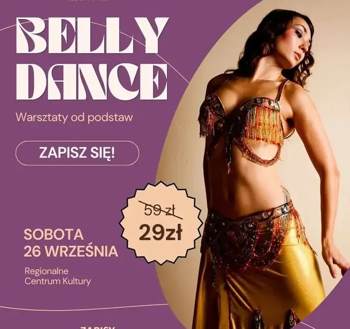 Warsztaty Belly Dance dla początkujących w Pile – już w sobotę