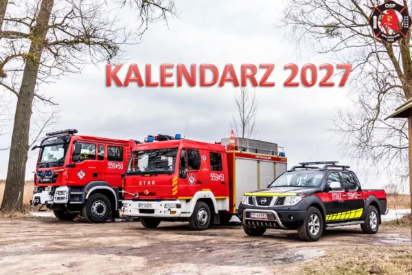 OSP Białośliwie szuka sponsorów na kalendarz strażacki 2027