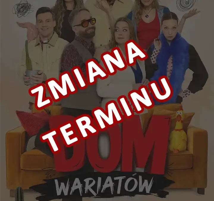 Spektakl „Dom Wariatów” w RCK przeniesiony na grudzień