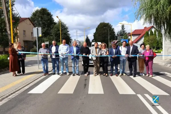 Zakończono przebudowę ulic Pilskiej i Jasnej oraz remont Polnej w Kaczorach