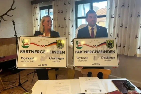 Gmina Wyrzysk podpisała umowę partnerstwa z niemieckim Guxhagen