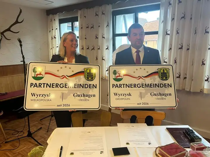 Gmina Wyrzysk podpisała umowę partnerstwa z niemieckim Guxhagen