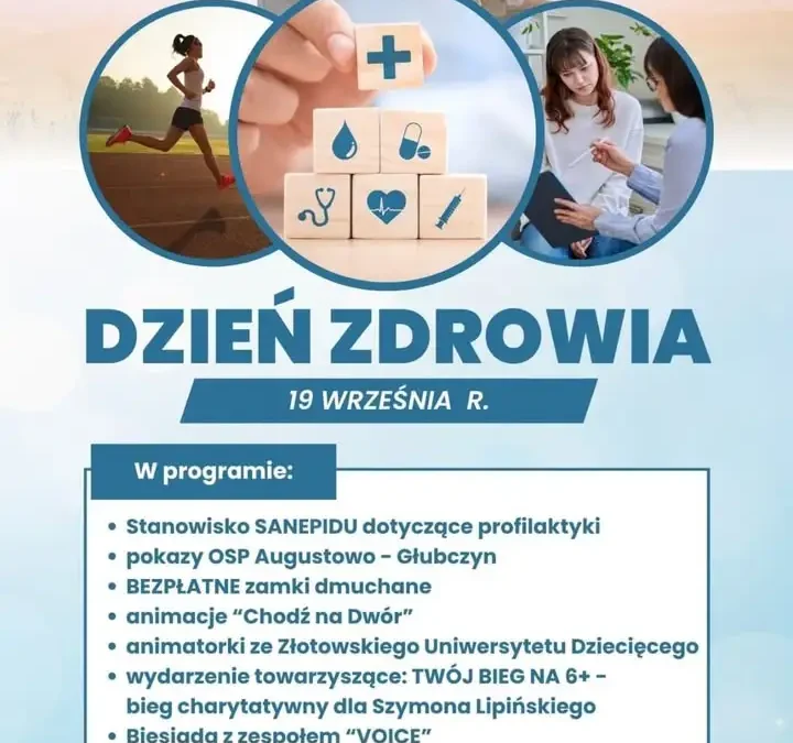 Dzień Zdrowia w Krajence – 19 września pełen atrakcji i bieg charytatywny