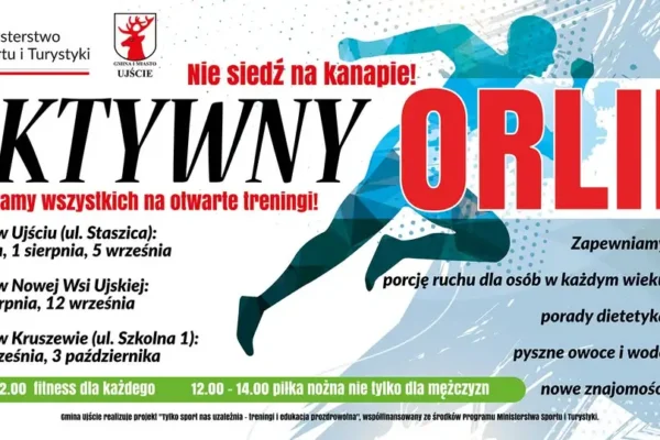Aktywny Orlik w Kruszewie – sportowy weekend już 19 września