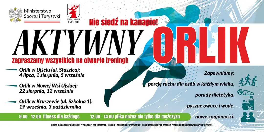 Aktywny Orlik w Kruszewie – sportowy weekend już 19 września