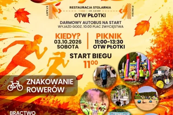 XX Bieg Jesieni w Pile – rodzinne święto sportu na Płotkach