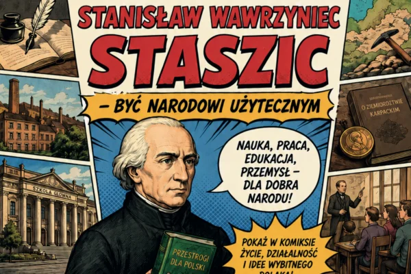 Konkurs plastyczny w Pile: komiks o Stanisławie Staszicu