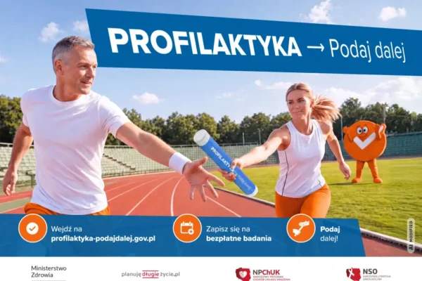 „Profilaktyka – podaj dalej” – rusza ogólnopolska kampania na rzecz zdrowia Polaków