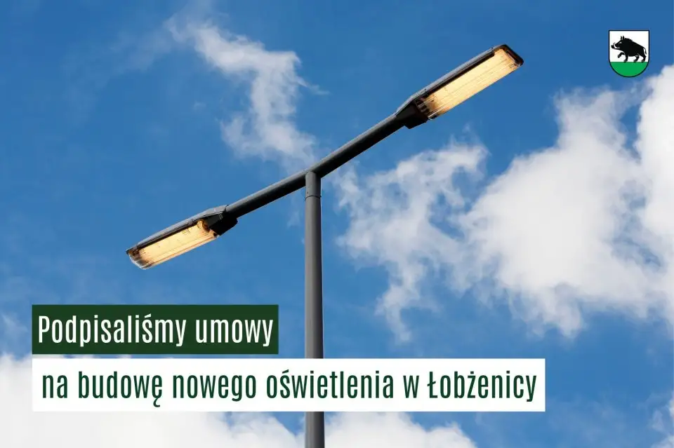 Nowe oświetlenie LED w Łobżenicy – umowy podpisane