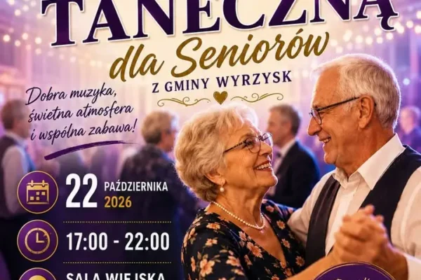 Zabawa dla Seniorów w Osieku nad Notecią – już w czwartek 22 października