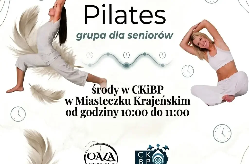 Pilates dla seniorów w Centrum Kultury w Miasteczku Krajeńskim – dzisiaj o 10:00