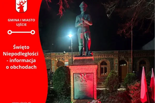 Ujście: skromniejsze obchody Święta Niepodległości z powodu remontu DK11