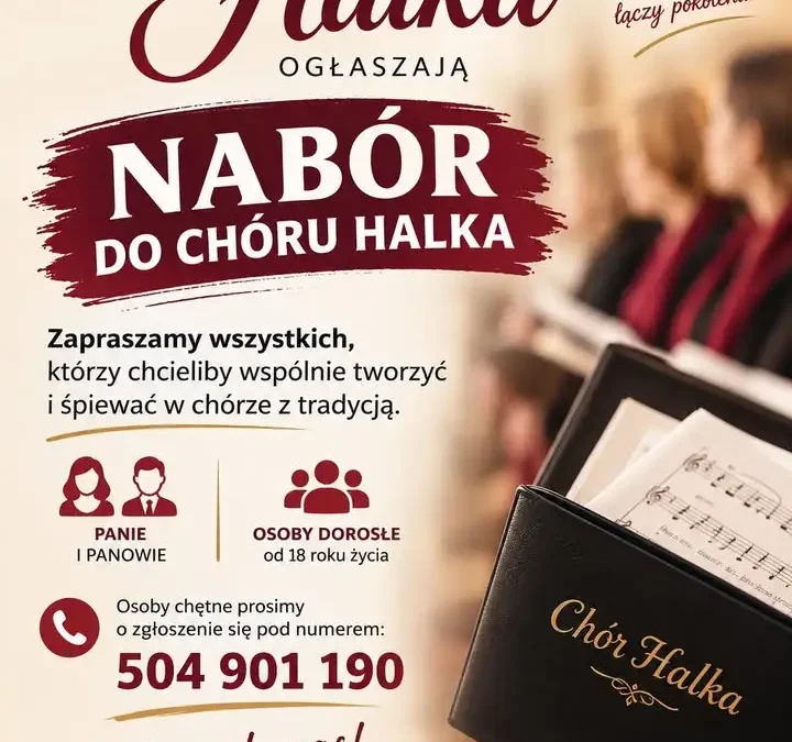 Chór „Halka” z Piły szuka nowych głosów – przed 110. urodzinami