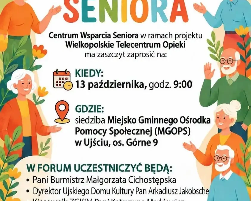 Trzy dni dla seniorów w gminie – forum, porady dietetyczne i integracja