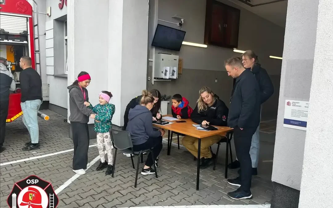 Białośliwie: strażacy uczyli mieszkańców, jak reagować w kryzysie