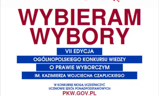 Uczniowie mogą sprawdzić swoją wiedzę o prawie wyborczym – rusza VII edycja konkursu „Wybieram Wybory”