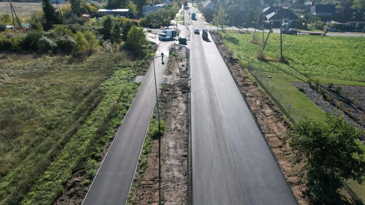 Piła: nowa infrastruktura drogowa na ul. Jastrzębiej i Przemysłowej