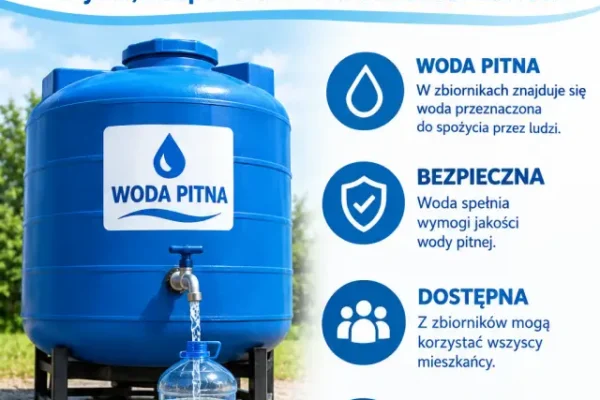 Woda pitna dla mieszkańców sześciu sołectw gminy Miasteczko Krajeńskie