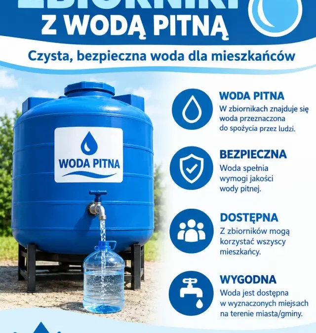 Woda pitna dla mieszkańców sześciu sołectw gminy Miasteczko Krajeńskie