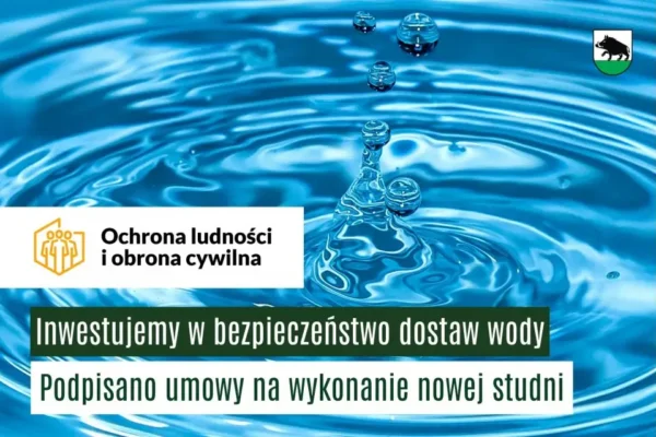 Gmina Łobżenica inwestuje w bezpieczeństwo dostaw wody